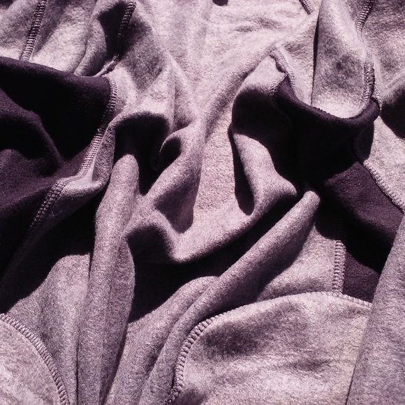 Skyline Wears X-2 Fleece Jacket Pockets Unisex Men's XXL Cotton/Poly Grey Black - Picture 6 of 10